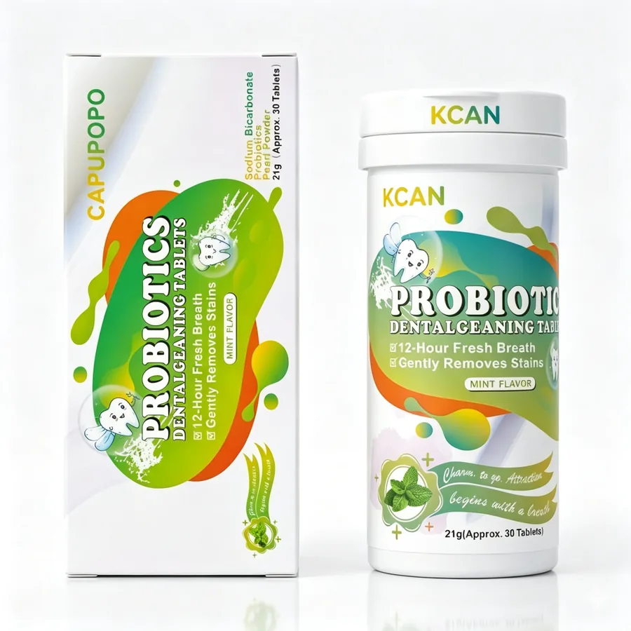 Probiotic Dental Cleaning Tabs (Mint) 21g×30