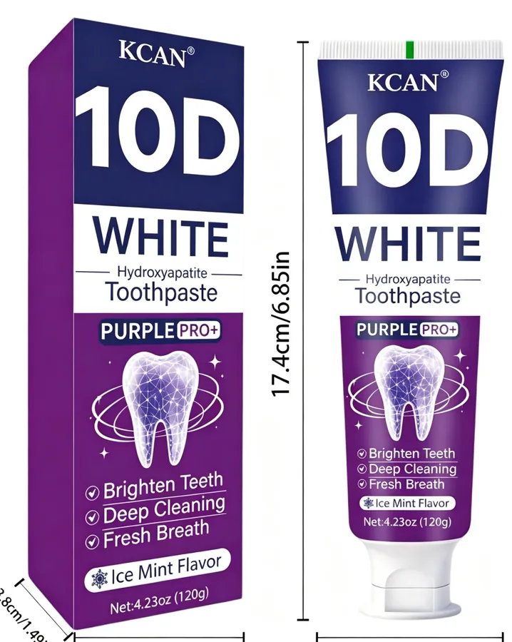 10D Brightening Hydroxyapatite Toothpaste 120g (Type 1)