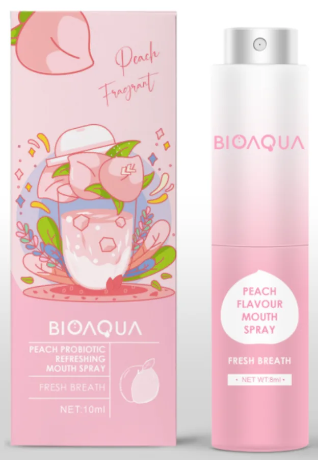 Peach Probiotic Breath Spray 8ml